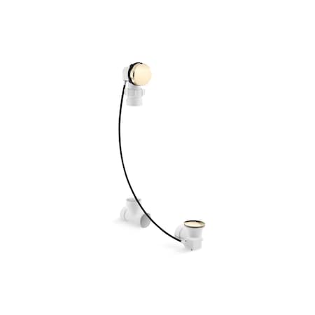 Kohler Clearflo Cable Bath Drain, Less Pvc Tubing 7214-AF
